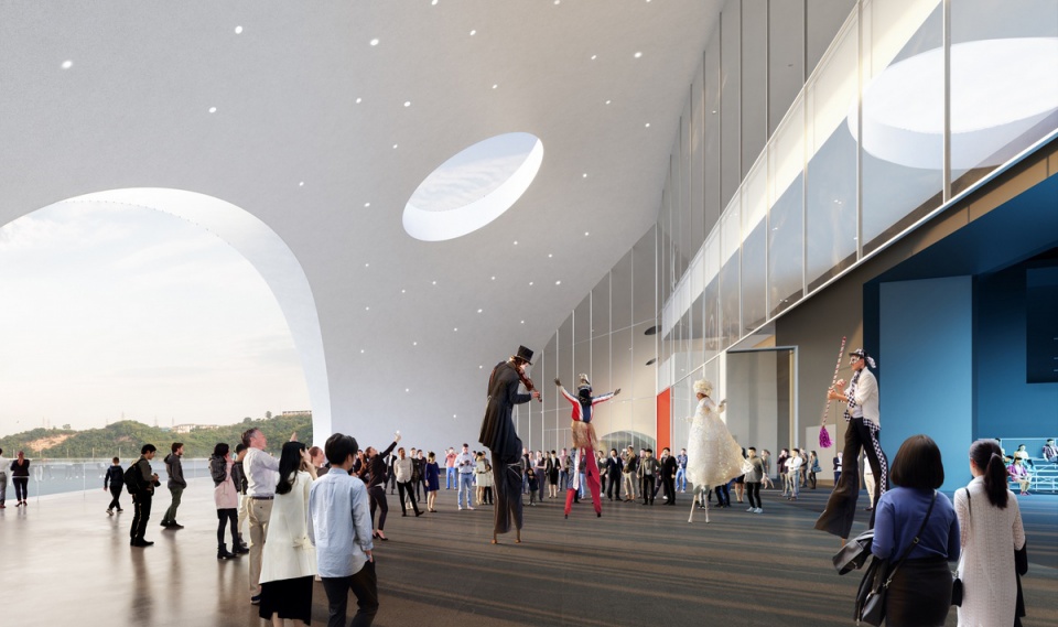 open unveils design for yichang grand theater