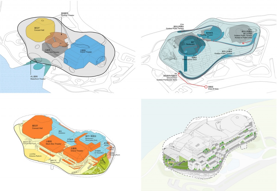 open unveils design for yichang grand theater
