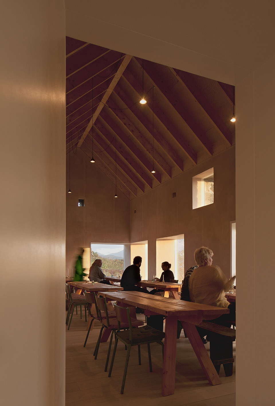 Community dining hall Croft 3 by Architect fardaa
