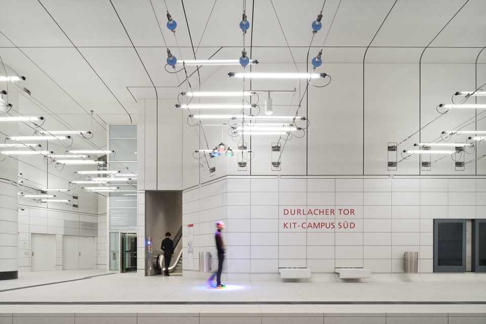 Light Rail Tunnel Karlsruhe by allmannwappner