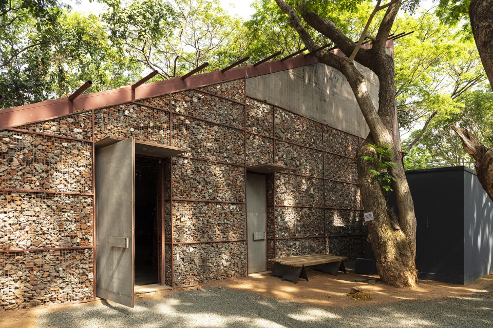 The Container for Kochi Muziris Biennale 2023 by Samira Rathod Design Atelier