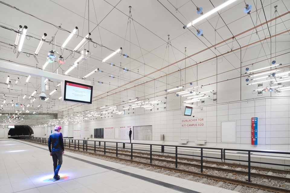 Light Rail Tunnel Karlsruhe by allmannwappner