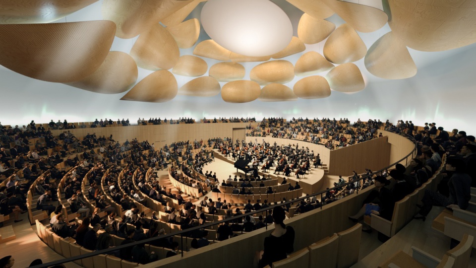 open unveils design for yichang grand theater
