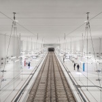 Karlsruhe轻铁隧道，德国 / allmannwappner