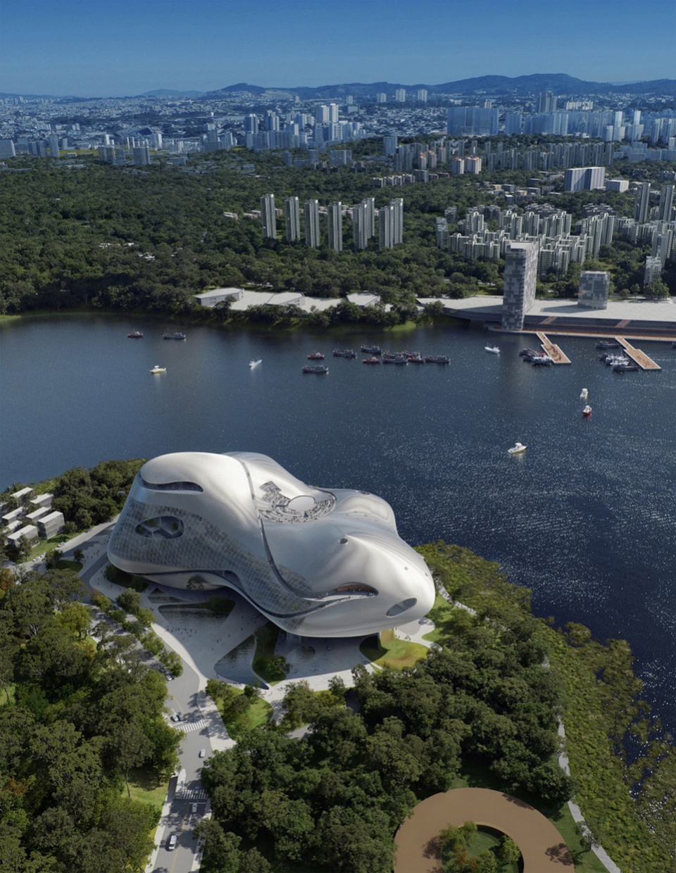 open unveils design for yichang grand theater
