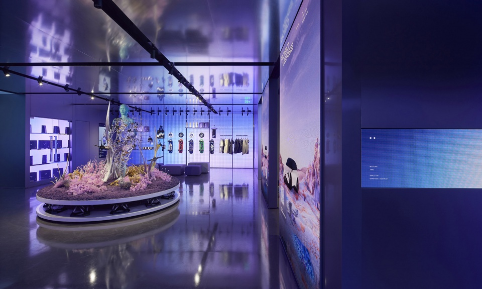 Jidu s new experience center ROBOVERSE Beijing by Gensler