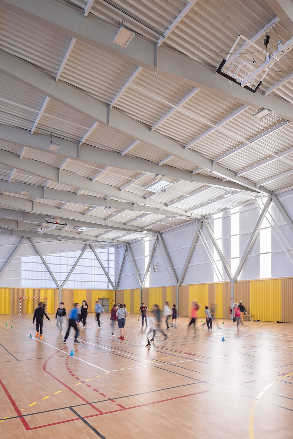 Renovation and extension of the Coum sports complex by ENO Architectes