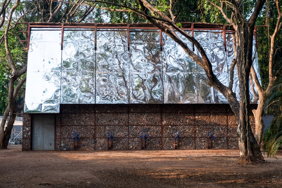 The Container for Kochi Muziris Biennale 2023 by Samira Rathod Design Atelier