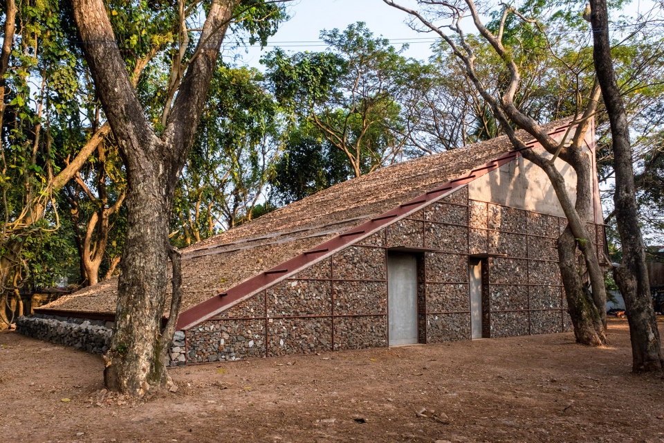 The Container for Kochi Muziris Biennale 2023 by Samira Rathod Design Atelier