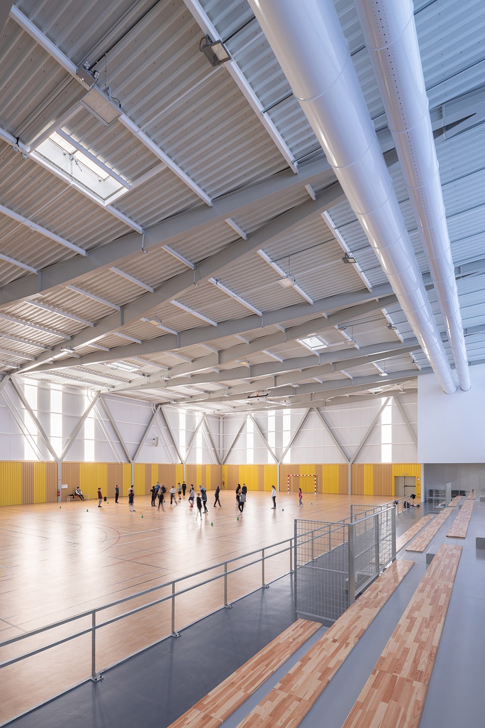 Renovation and extension of the Coum sports complex by ENO Architectes