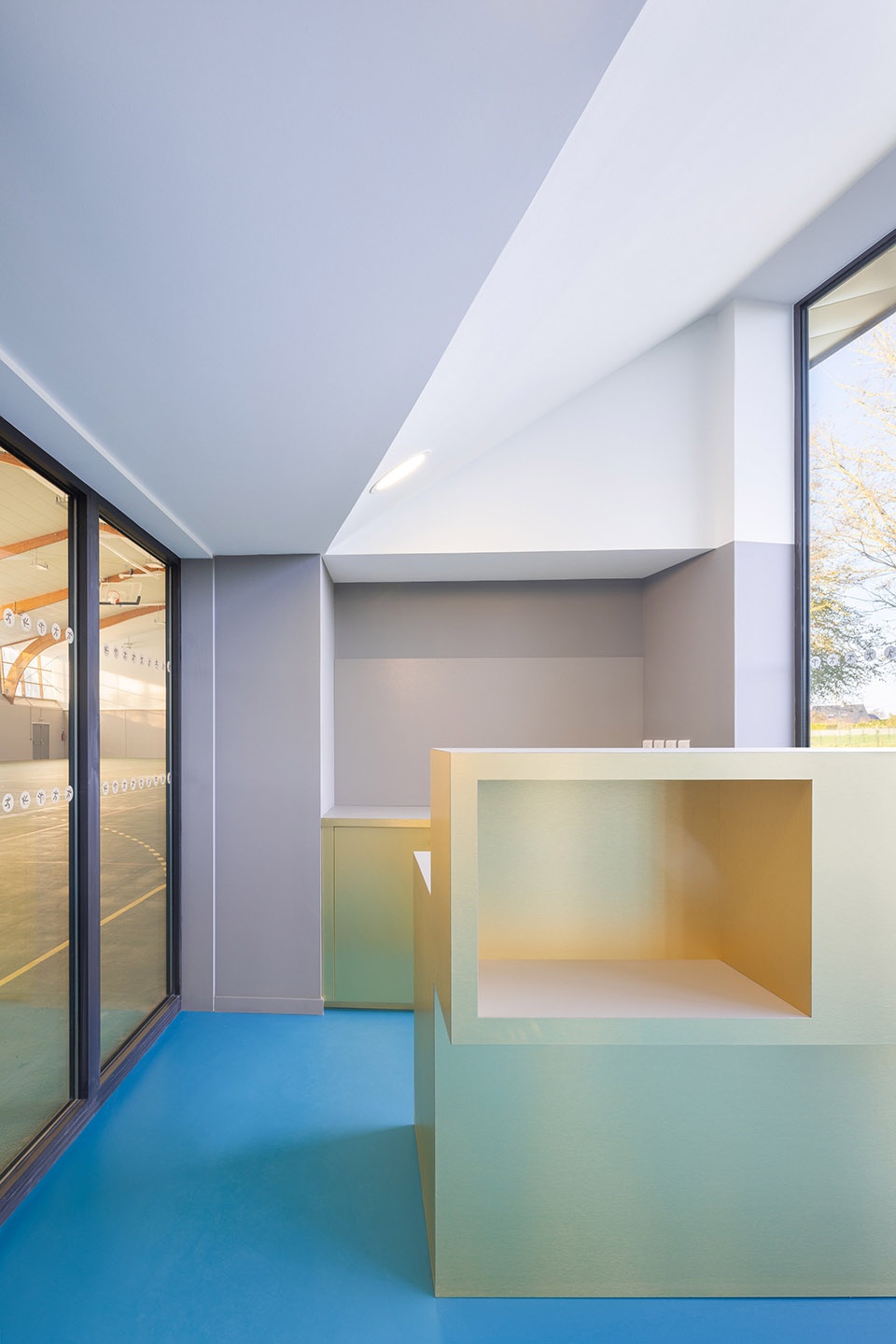 Renovation and extension of the Coum sports complex by ENO Architectes