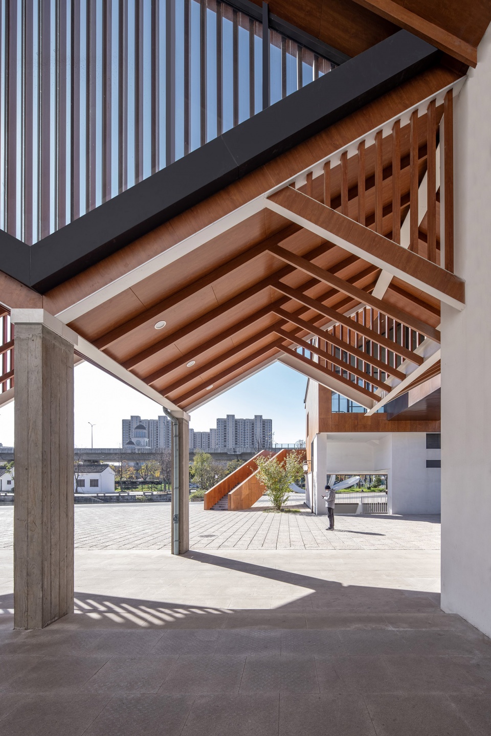 dili square in keqiao ancient town by rurban studio