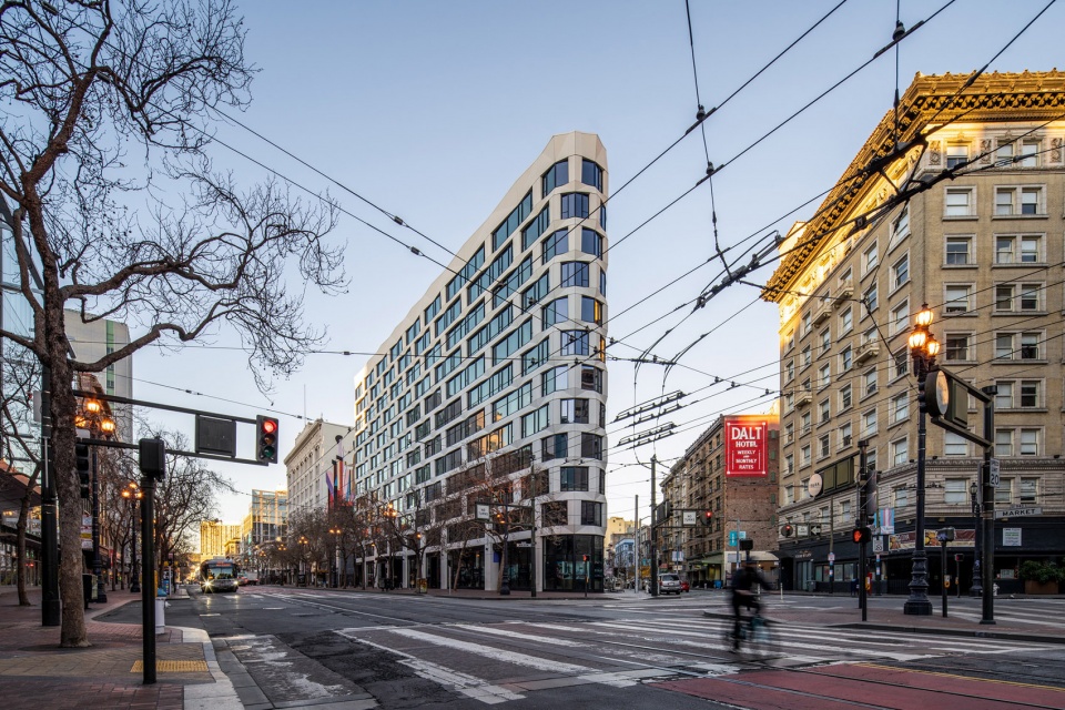 serif and the line hotel by handel architects