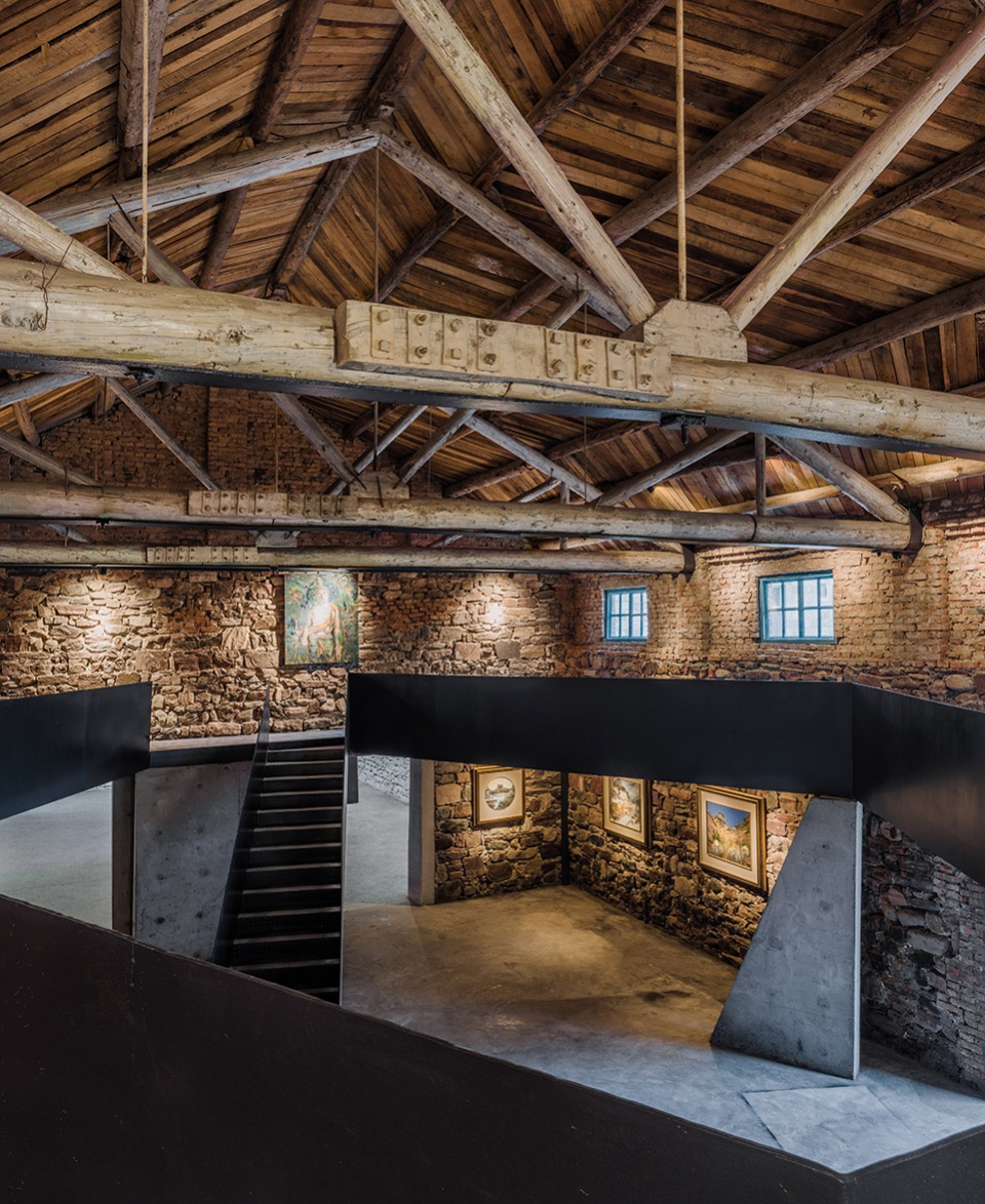taihang xinyu art museum by wang chong studio