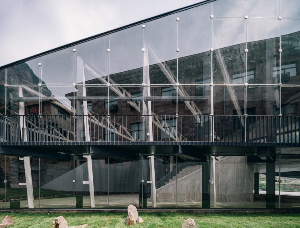 taihang xinyu art museum by wang chong studio