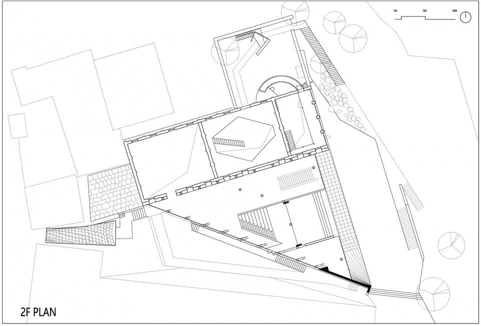 taihang xinyu art museum by wang chong studio