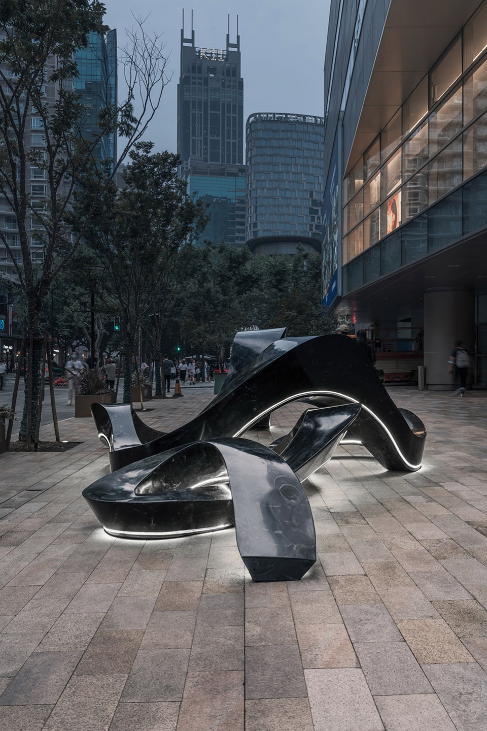 urban installations chiainoiserie by lin architecture