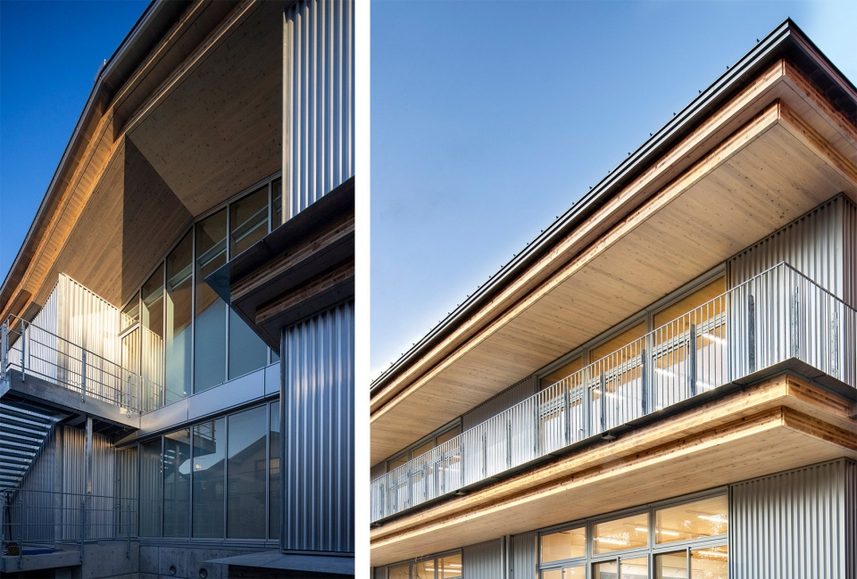 showa gakuin elementary school west wing by nikken sekkei ltd