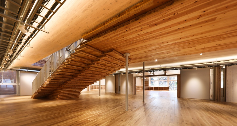 showa gakuin elementary school west wing by nikken sekkei ltd