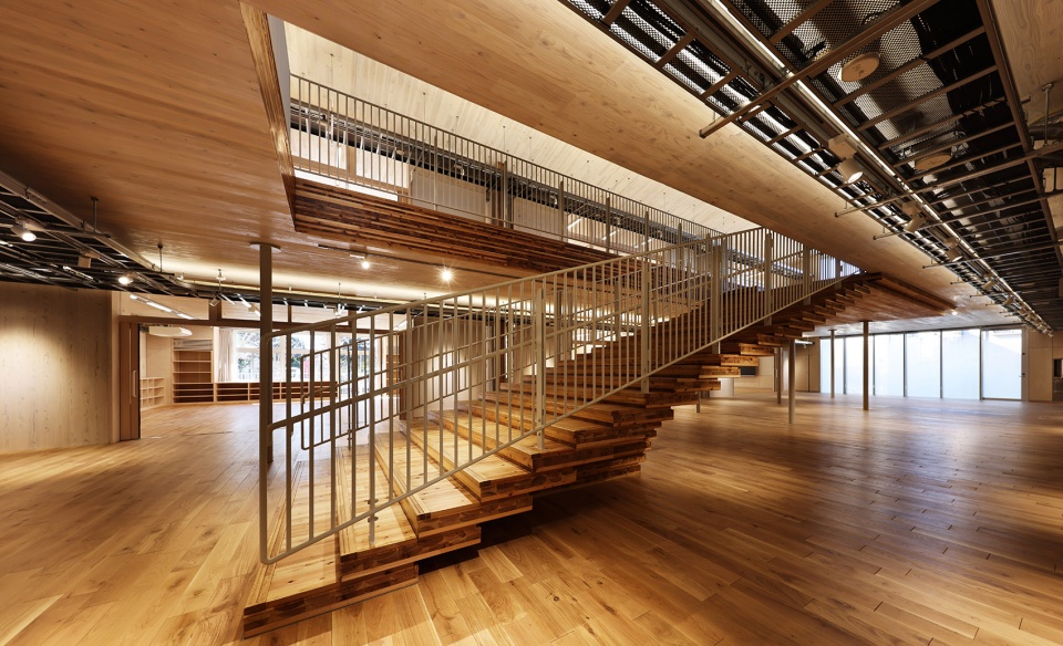 showa gakuin elementary school west wing by nikken sekkei ltd