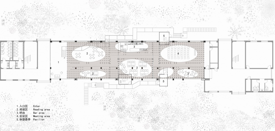 图6 “书山”平面图 制图:植田·田之间建筑
