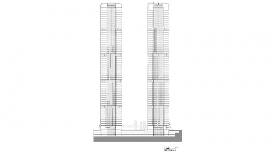 hangzhou shimao wisdom tower super high rise urban complex atelier ping jiang eid arch