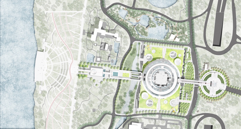 nanjing constitution park and green expo park urban living room supporting facilities azla