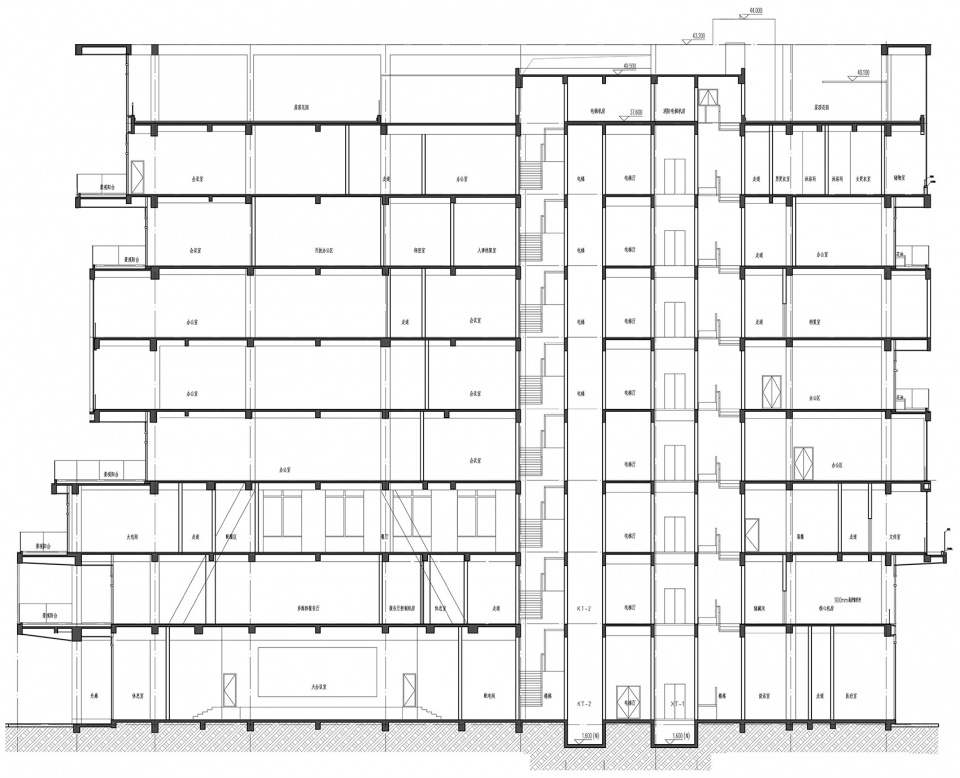 research building of dongguan shuixiang science and technology innovation center by senlei international