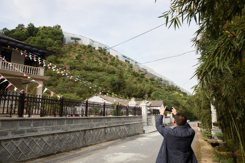 art museum under the mountain by kejia mei