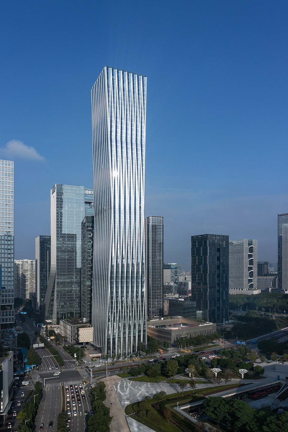 Shenzhen Capital Plaza China by CCDI GROUP 21 Design Studio