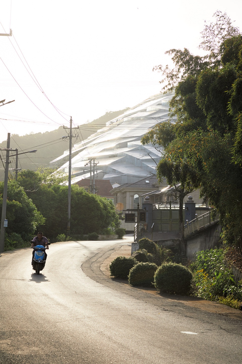 art museum under the mountain by kejia mei