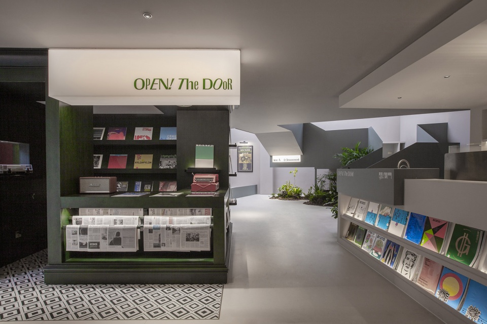 OPEN THE DOOR艺术书店 卧野空间设计