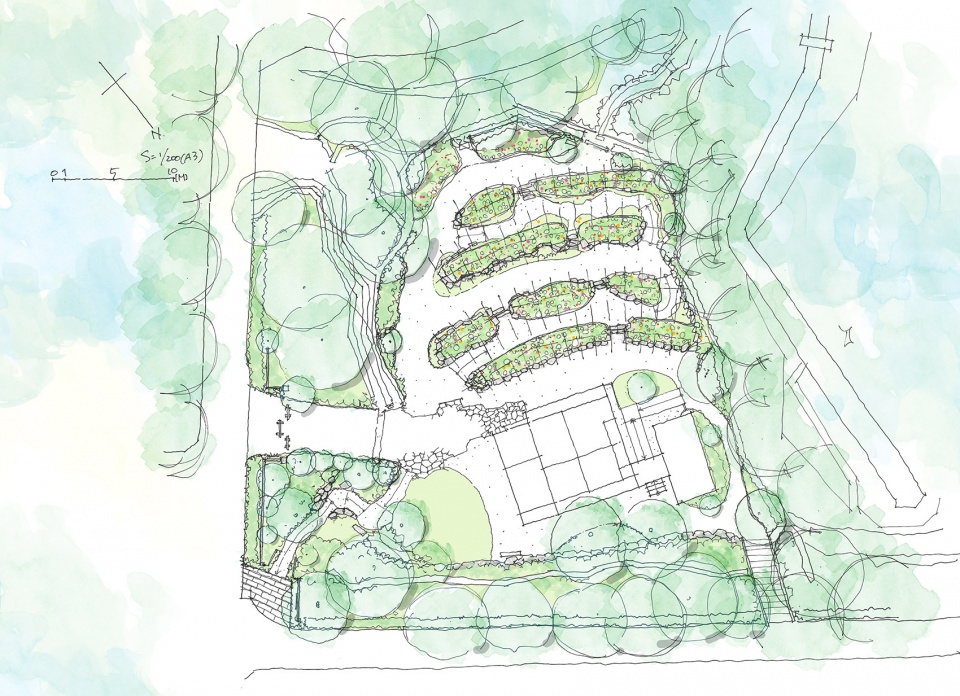 peony garden of tokiwa park by yoshiki toda landscape architecture