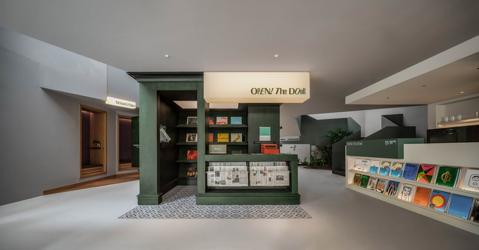 OPEN THE DOOR艺术书店 卧野空间设计