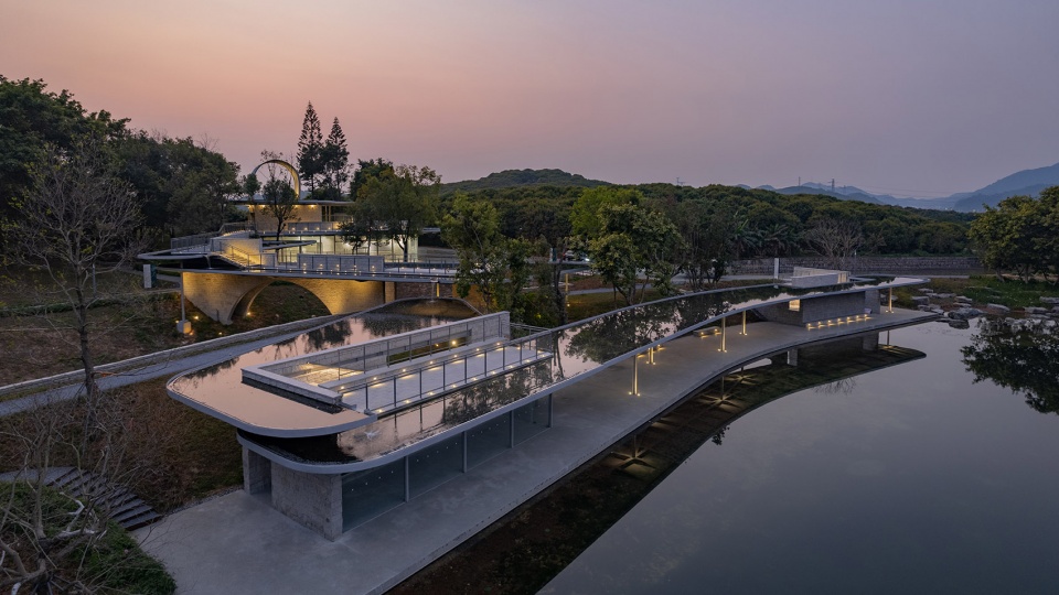 station of the xili lake greenway by original design studio tjad
