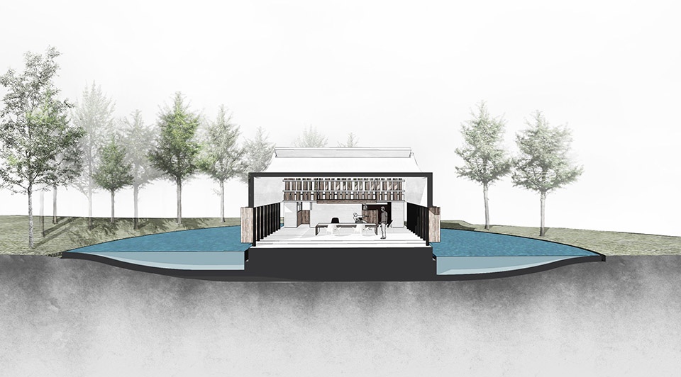 Watermoon Tea House by Behet Bondzio Lin Architekten