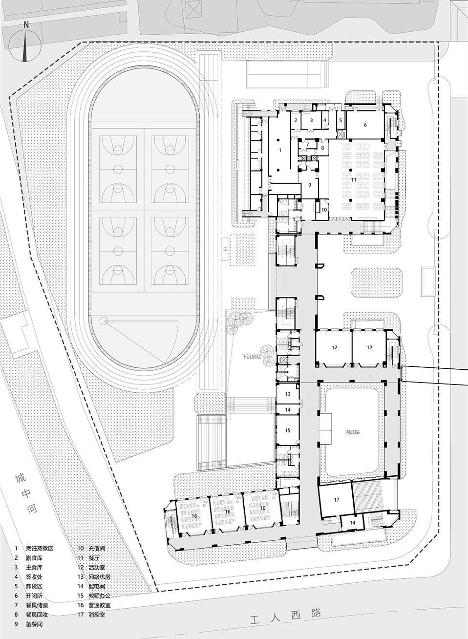 Yiwu Xiuhu Primary School expansion project China by JIUMI Design frq