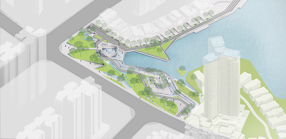 WATERLINE PARK China by Lab D H Shanghai