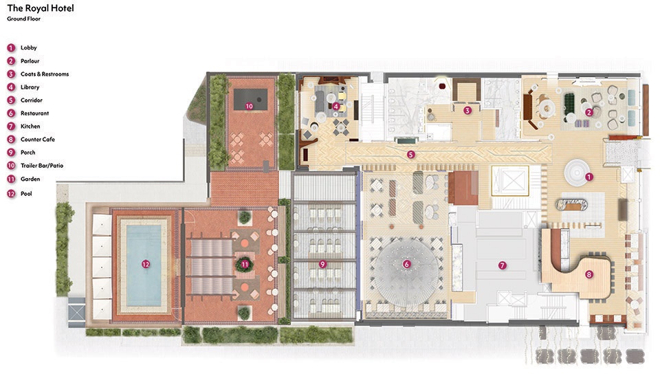 The Royal Hotel by Giannone Petricone Associates Inc Architects lii