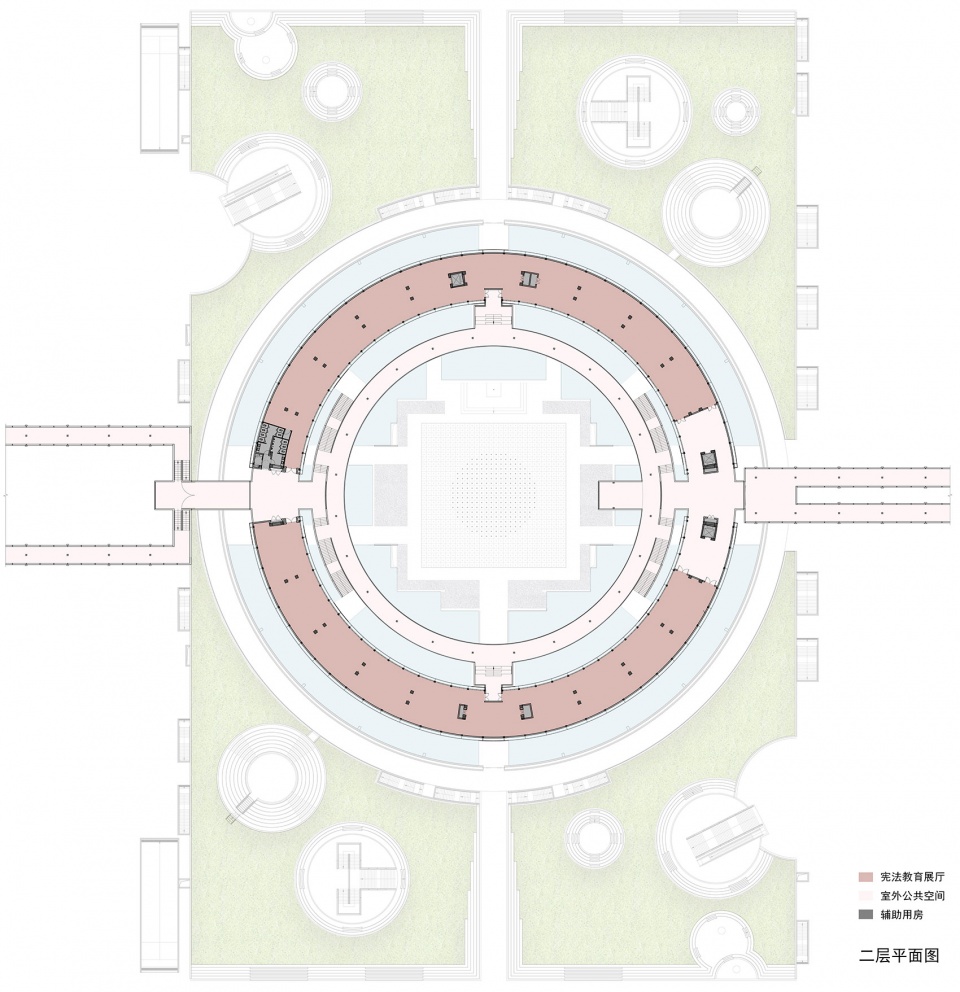 nanjing constitution park and green expo park urban living room supporting facilities azla