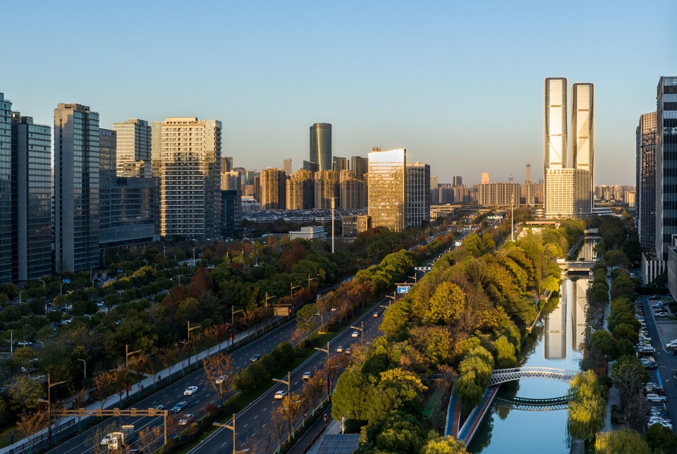 hangzhou shimao wisdom tower super high rise urban complex atelier ping jiang eid arch