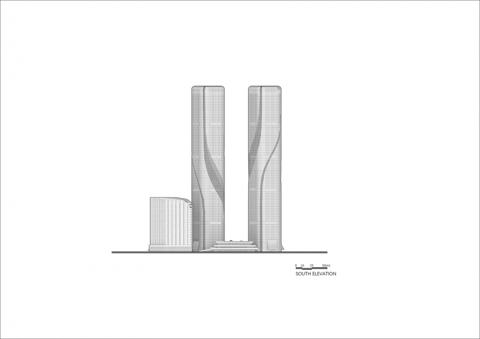hangzhou shimao wisdom tower super high rise urban complex atelier ping jiang eid arch