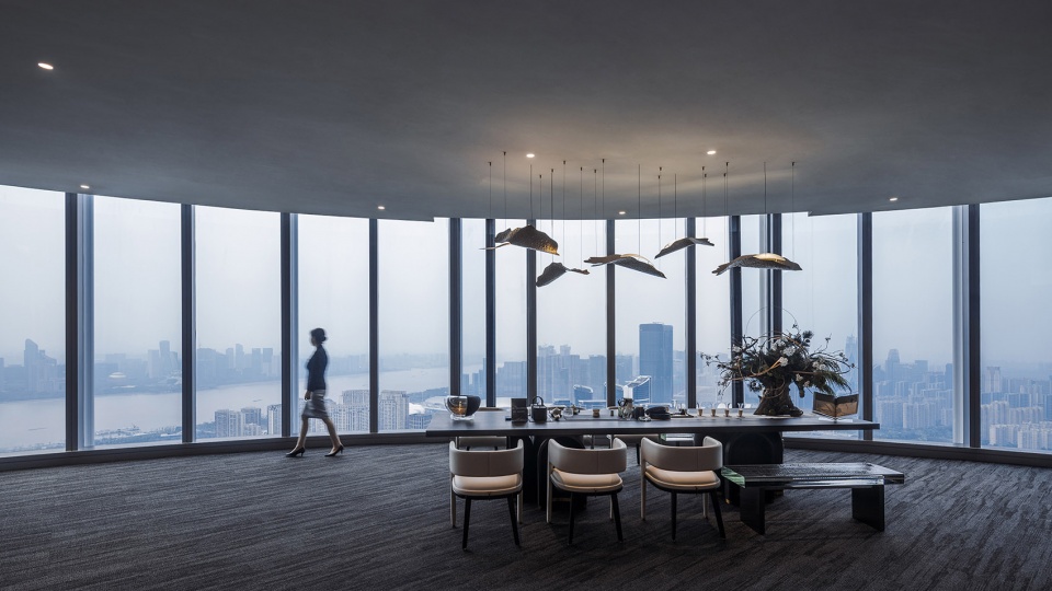 hangzhou shimao wisdom tower super high rise urban complex atelier ping jiang eid arch