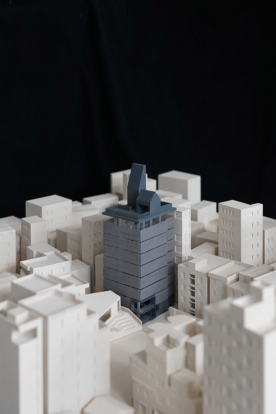 Nantou City Guesthouse Site Model Photo by Sanif Xu 1