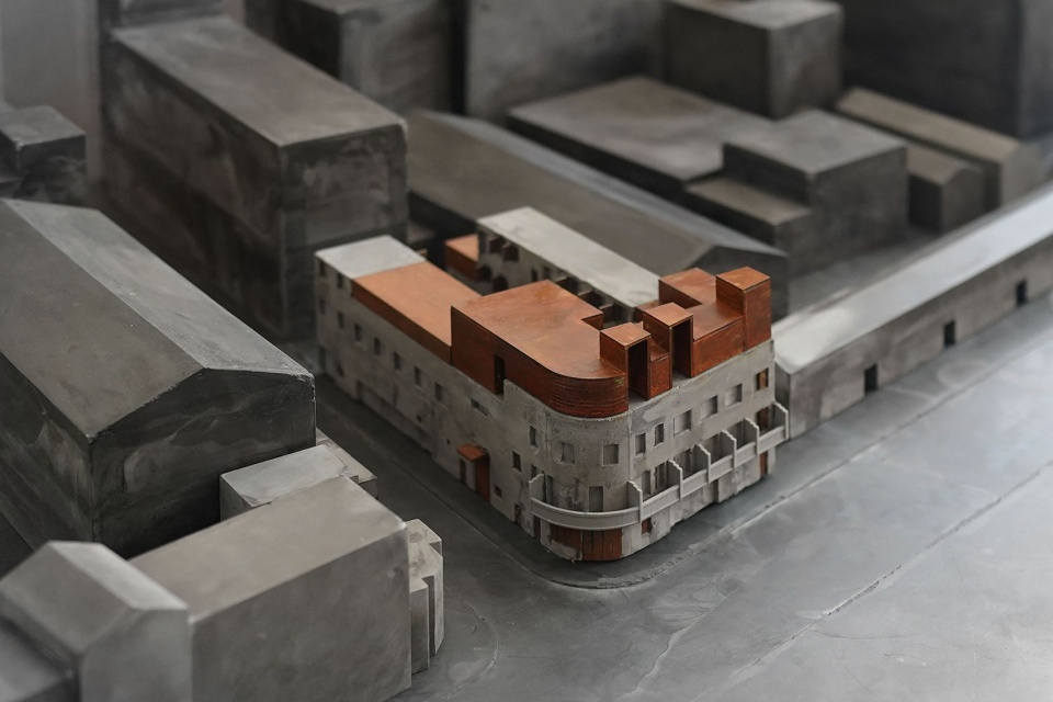 Waterhosue at South Bund Site Model Photo by Sanif Xu 1