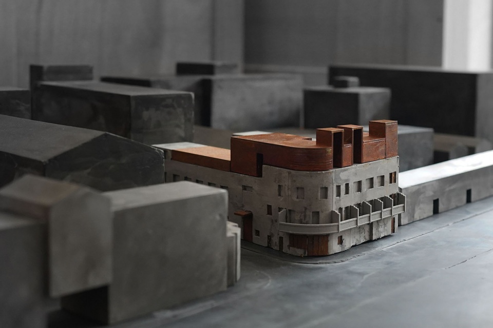 Waterhosue at South Bund Site Model Photo by Sanif Xu 2