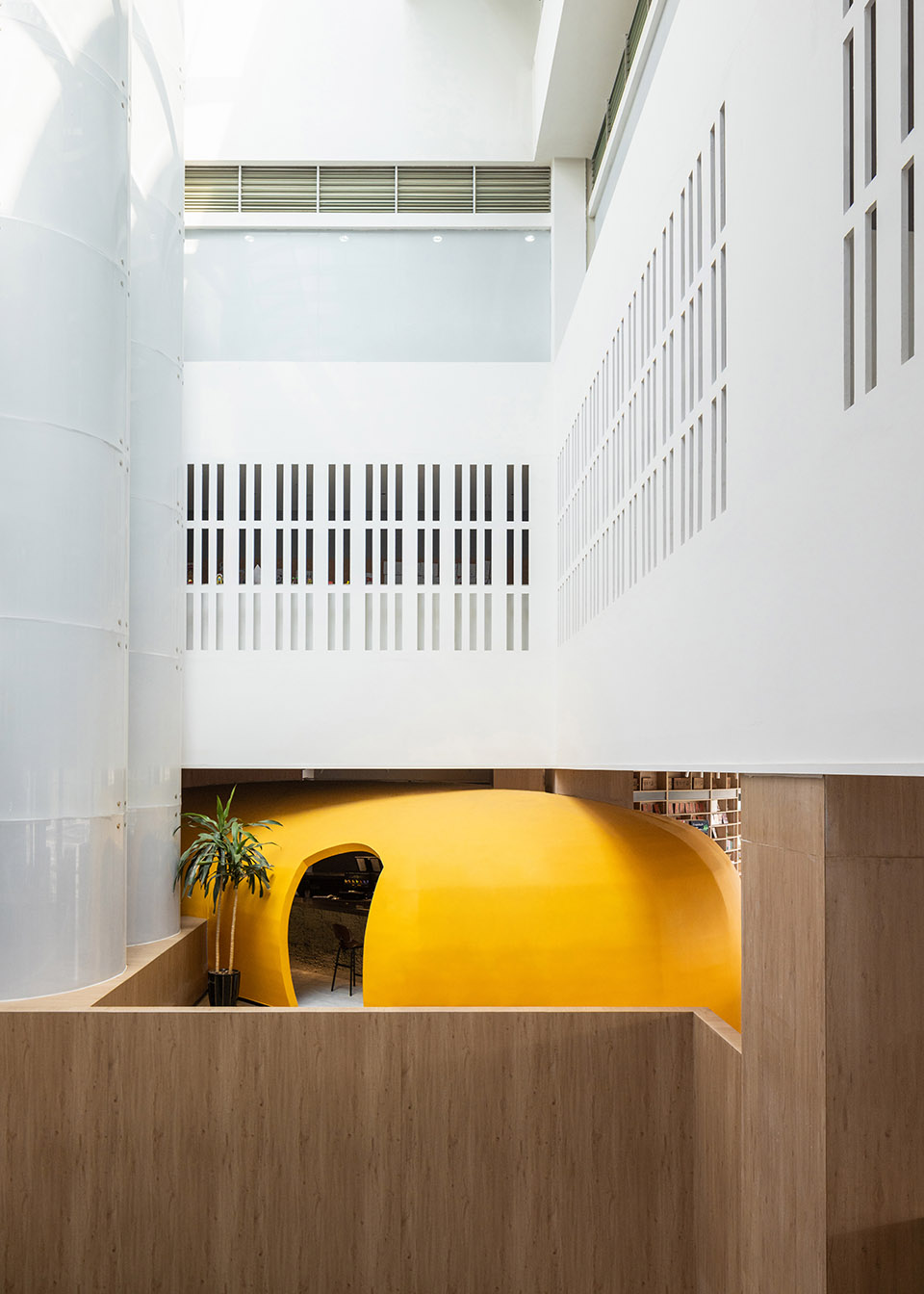 Xinhua Bookstore Yuxi Nie Er Book City China by Poetic Design Office of S P Space