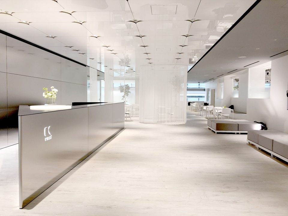 kose nihonbashi office by nikken sekkei