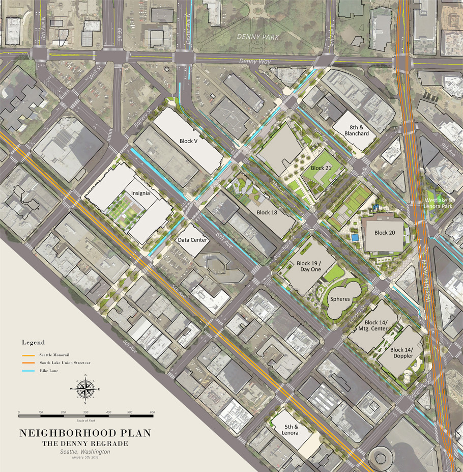 2022 asla urban design award of honor denny regrade campus site workshop