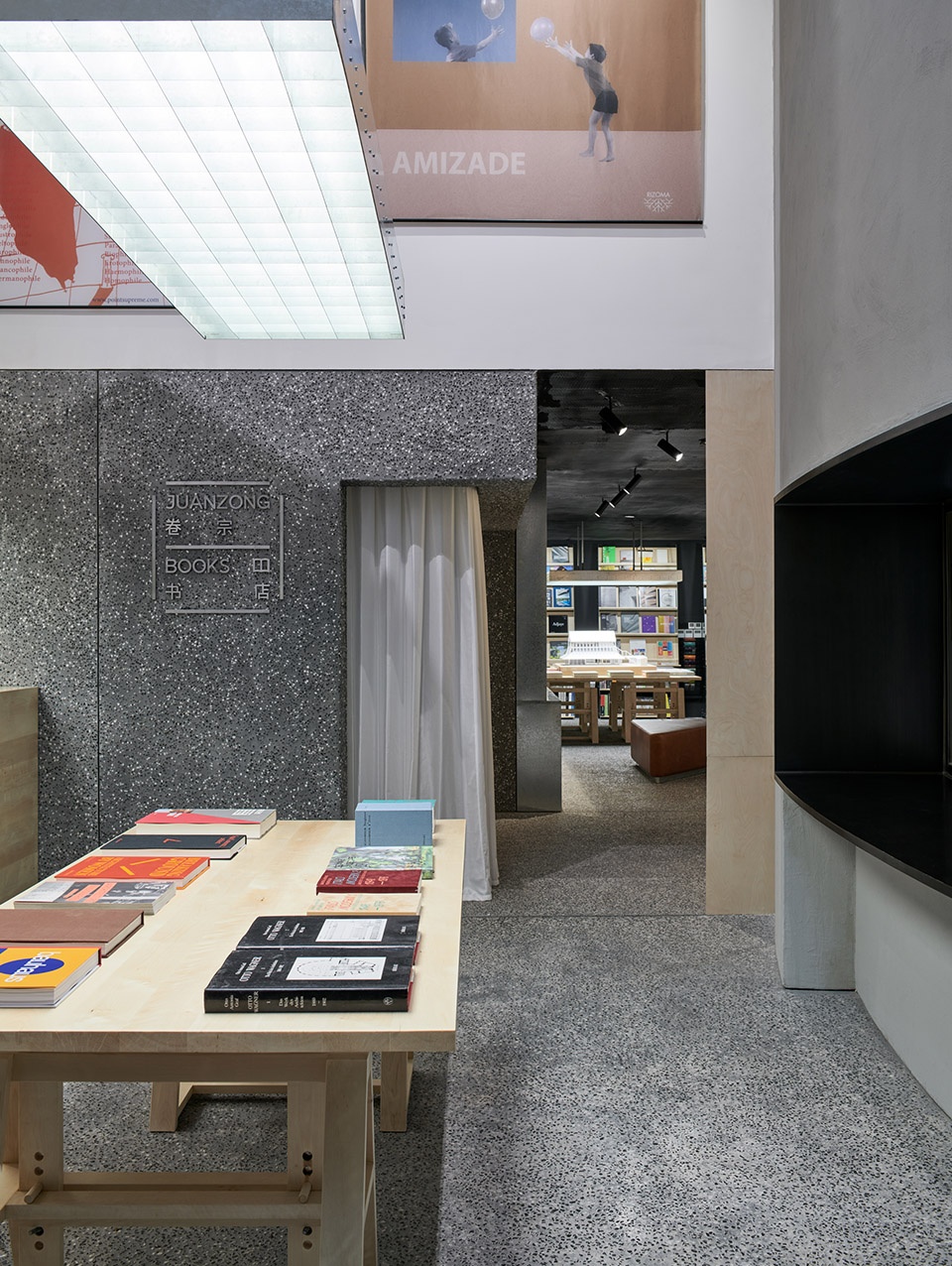 Juanzong Books and Eureka Touring Library at Aranya China by genarchitects